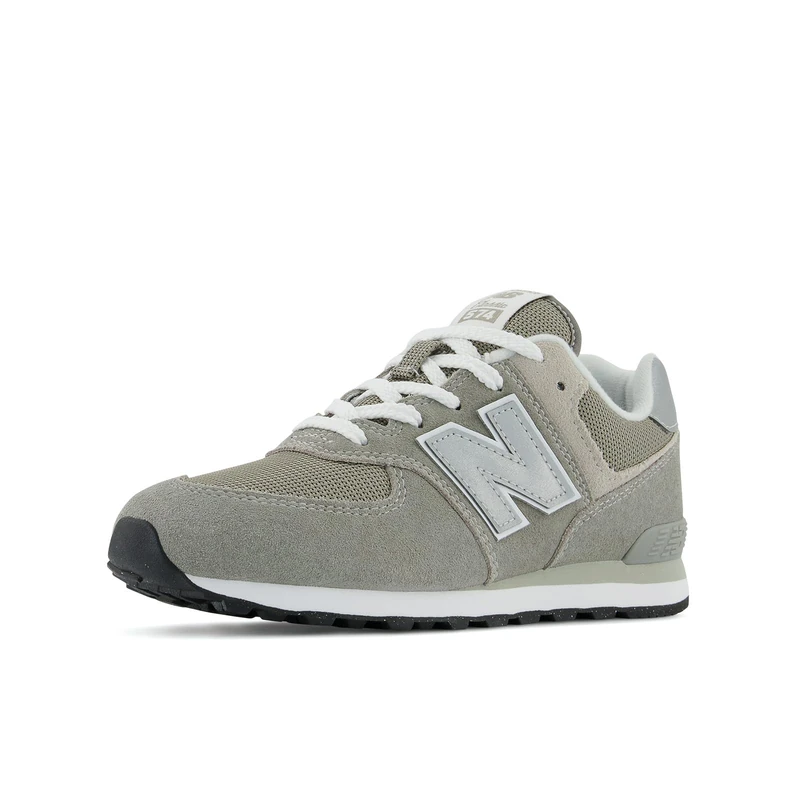 New Balance Boys 574 Sneaker, Grey, 5.5 UK