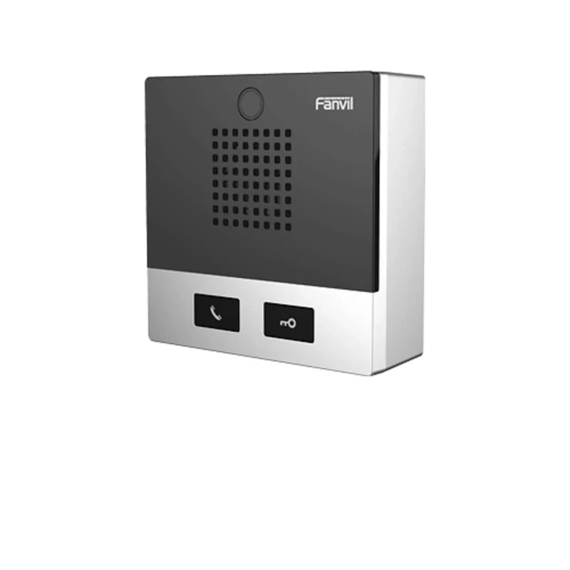 fanvil I10D système d'intercom audio Noir, Acier inoxydable