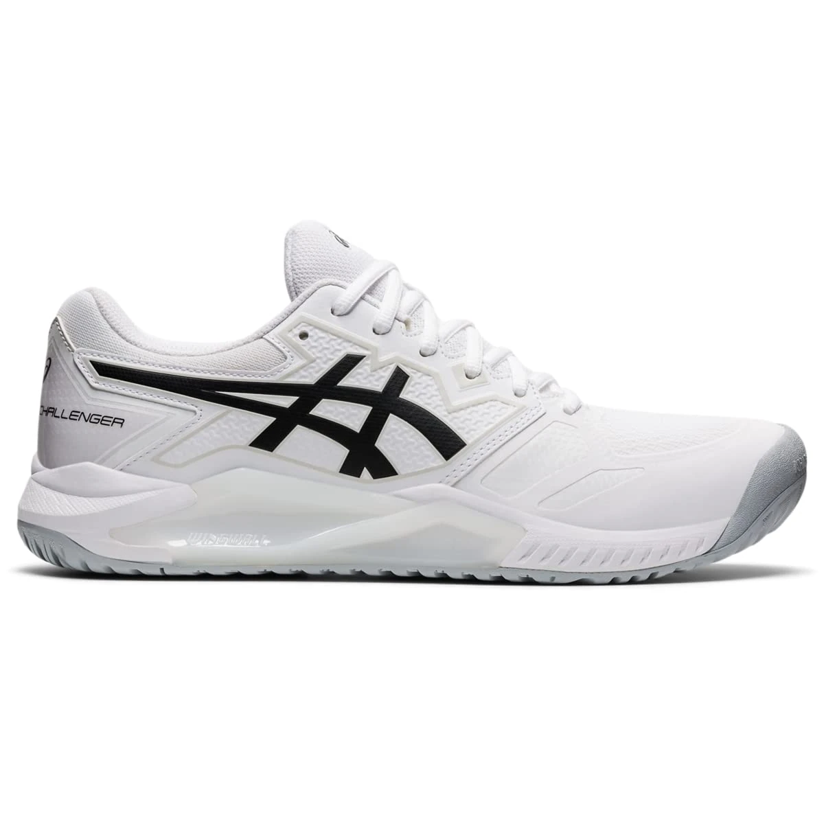 ASICS Men's Gel-Challenger 13 Tennis Shoes, 12, White/Black