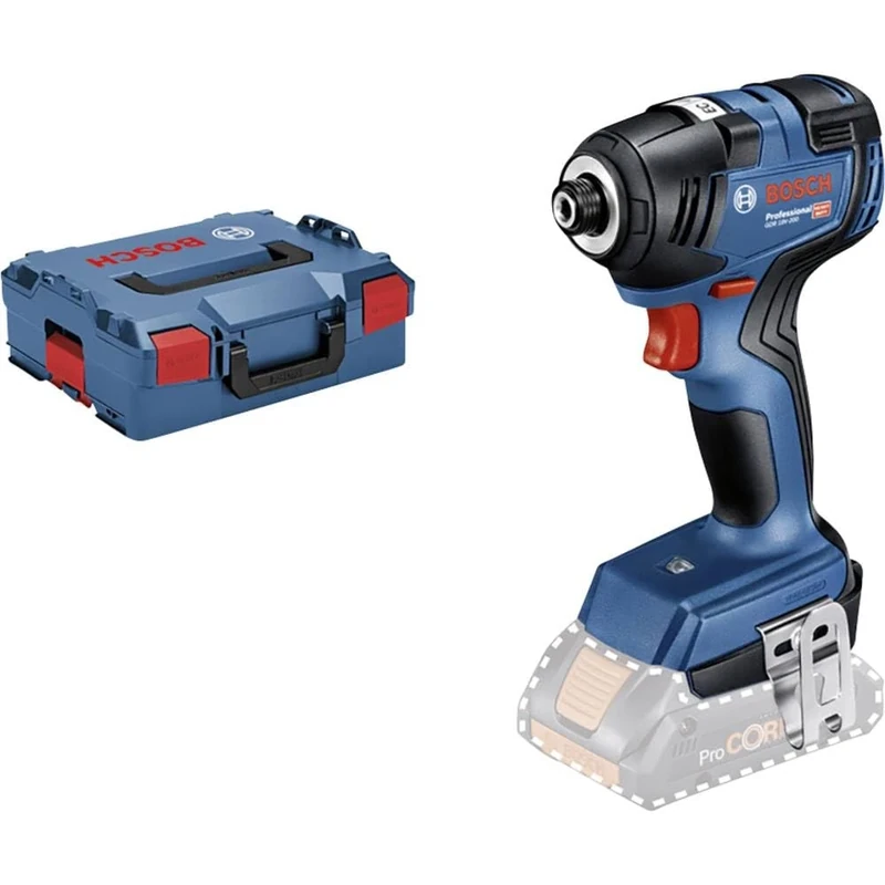 Bosch Professional 18V System Cordless Impact Driver GDR 18V-200 (max. Torque of 200 Nm, Without Battery/Charger)