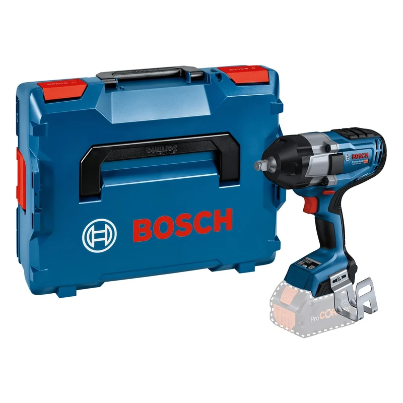 Bosch Professional 18V System BITURBO Cordless Impact Driver GDS 18V-1000 (incl. ladder clip, L-BOXX Inlay, L-BOXX, without battery/charger)