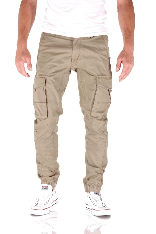 JACK & JONES Mens Jjipaul Jjflake AKM 542 Crockery Noos Trouser, Beige, 29W / 30L UK