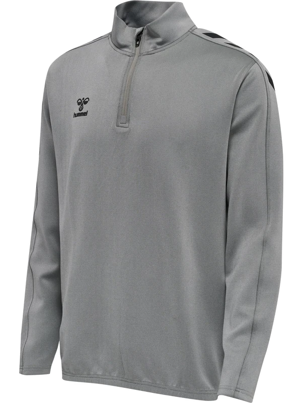 hummel Hmlcore Adult Half Zip Sweatshirt Grey Melange