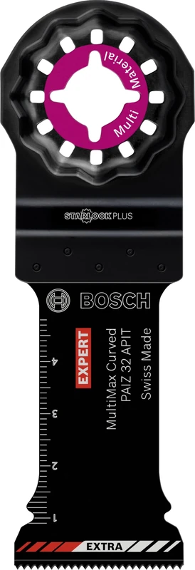 Bosch Professional 10x Expert MultiMax PAIZ 32 APIT Multitool Blades (for Stainless steel sheets, Width 32 mm, Accessories Multitool)