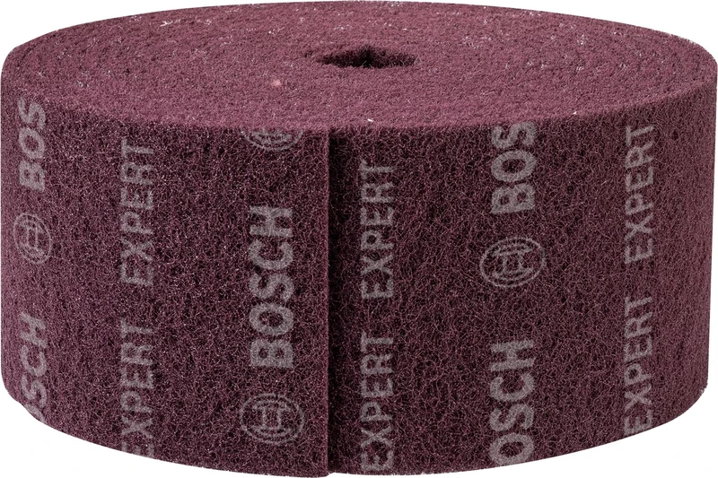 Bosch 1x EXPERT N880 Fleece Roll (for Steel sheets, Stainless steel, Width 150 mm, Length 10 m, Professional Accessory Hand Sanding) - Image 1