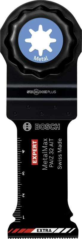 Bosch Professional 10x Expert MetalMax PAIZ 32 AIT Multitool Blades (for Steel, Stainless steel, Width 32 mm, Accessories Multitool)