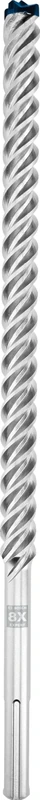 Bosch 1x EXPERT SDS max-8X Hammer Drill Bit (for Soft stone, Hard stone, Ø 26.00 mm, Professional Accessory Rotary Hammer Drill)