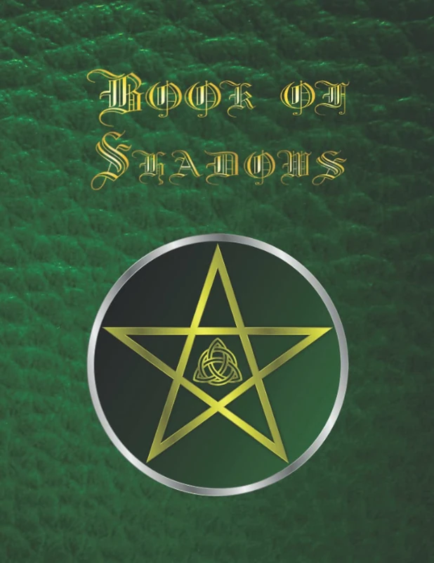 Book of Shadows: Large size Book for Whitches, Magicians and Warlocks. Perfect for recording your daily Spiritual Practice. Empty parchment color papers. - Image 1