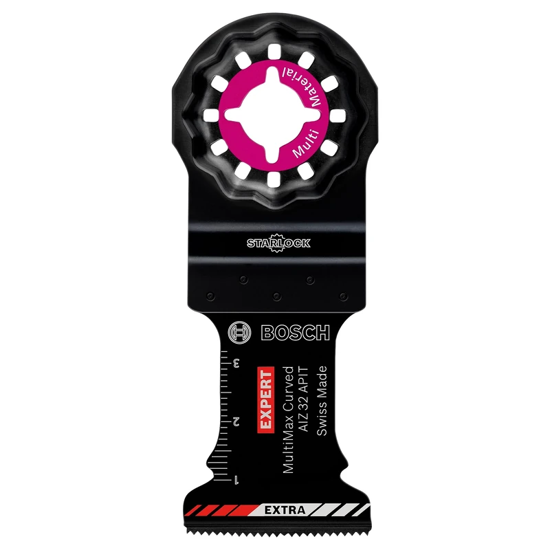 Bosch Professional 5x Expert MultiMax AIZ 32 APIT Multitool Blades (for Stainless steel sheets, Width 32 mm, Accessory Multitool)