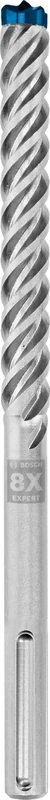 Bosch 1x EXPERT SDS max-8X Hammer Drill Bit (for Soft stone, Hard stone, Ø 22.00 mm, Professional Accessory Rotary Hammer Drill)