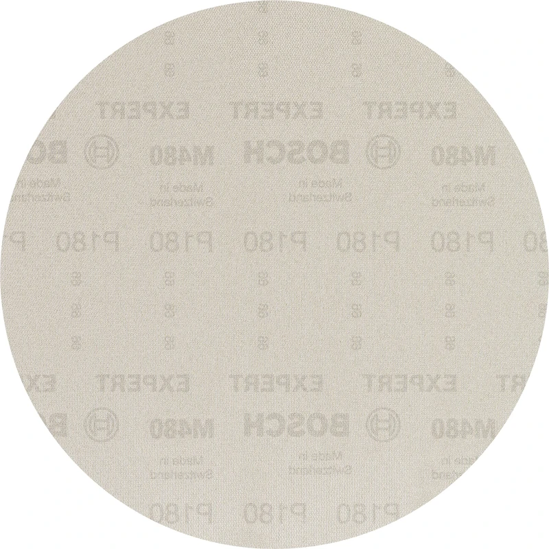 Bosch 25x EXPERT M480 Sanding Net (for Drywall, Hardwood, Ø 225 mm, Grit 180, Professional Accessory Drywall Sander)