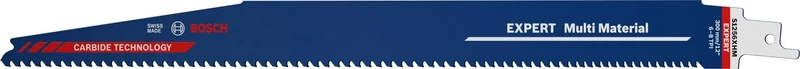 Bosch Professional 10x Expert ‘Multi Material’ S 1256 XHM Reciprocating Saw Blade (for Cast iron, Length 300 mm, Accessories Reciprocating Saw)