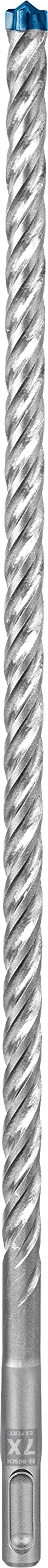 Bosch 1x EXPERT SDS plus-7X Hammer Drill Bit (for Soft stone, Hard stone, Ø 10.00 mm, Professional Accessory Rotary Hammer Drill)