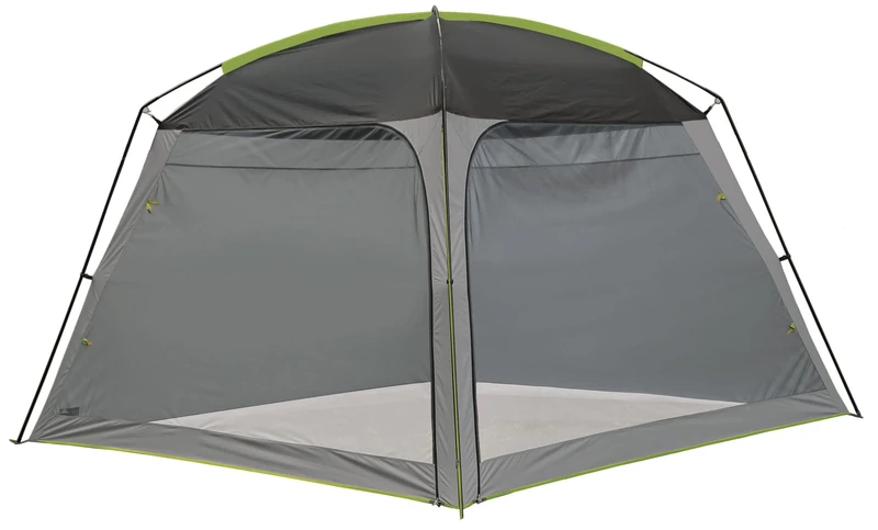 High Peak Gazebo, garden tent, festival tent, freestanding, 2 zip mosquito net walls, 2 sewn-in fabric walls, steel fibreglass poles with ABS angle, easy to assemble, lightweight, small pack size