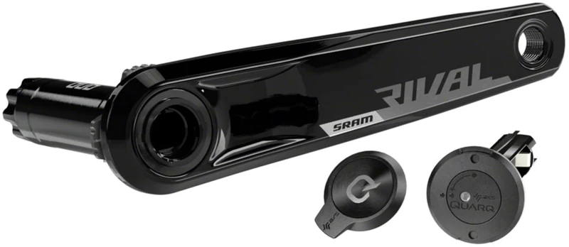 SRAM pedivella quarq rival strada alluminio 172,5mm sinistra dub WIDE nero