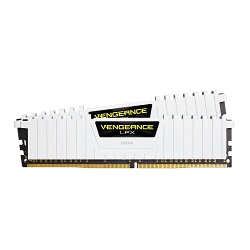 Corsair Vengeance LPX 16GB (2x8GB) DDR4 3200 (PC4-25600) C16 for DDR4 systems - White, CMK16GX4M2E3200C16W