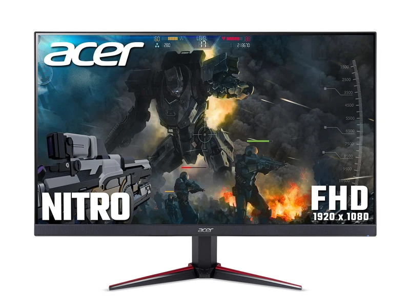 acer Nitro VG270bmipfx 27 Inch Full HD Gaming Monitor (IPS Panel, FreeSync, 75Hz, 1ms, DP, HDMI Black/Red)