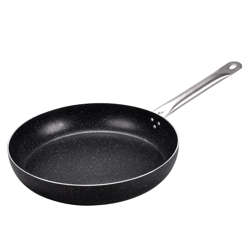 Moneta Etnea Pro Frying Pan 34 cm, Stainless Handle, Black, 0008656734