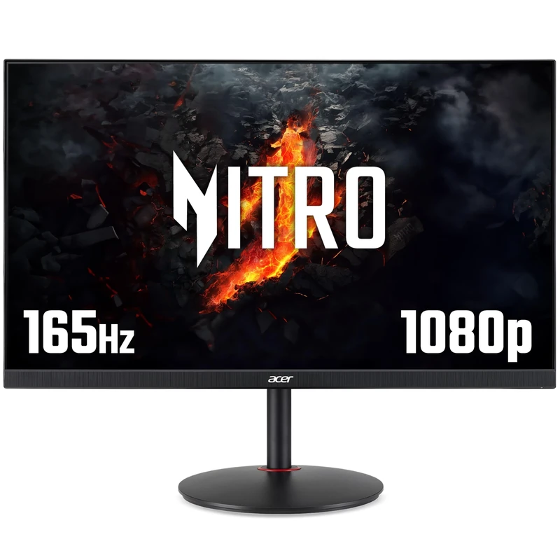 acer Nitro XV270Pbmiiprfx 27 Inch Full HD Gaming Monitor (IPS Panel, FreeSync, 165Hz (OC), 1ms, HDR 10, Height Adjustable, DP, HDMI, Black)