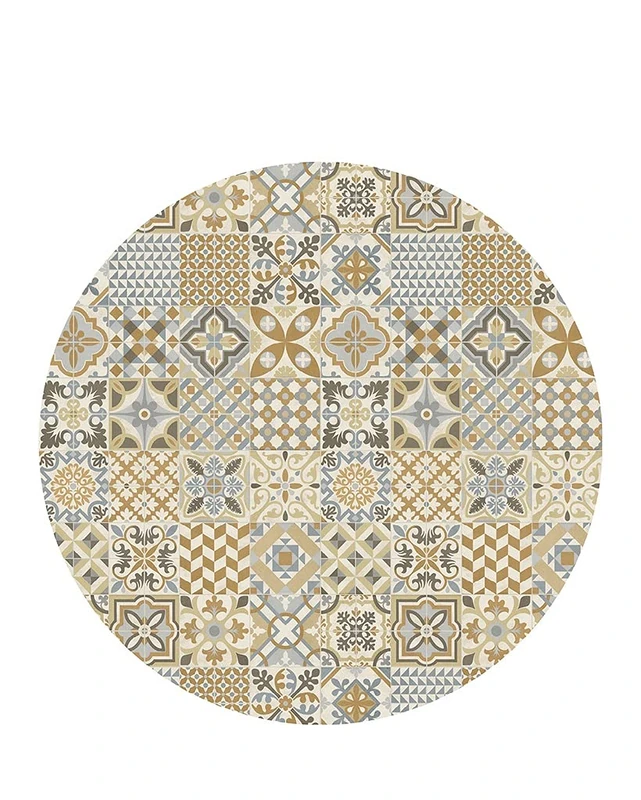 Vilber, Round Vinyl Rug Toledo Color 04. Diameter 155 cm - Image 1
