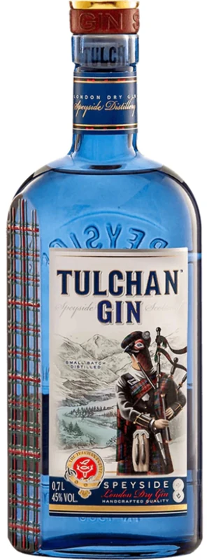 Tulchan Gin 70cl, 45% ABV |London Dry Style | Small Batch | Speyside, Scotland - Image 1