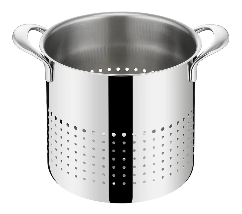 Lagostina Emozione Perforated Basket for Pastaiola, 18/10 Stainless Steel, Diameter 20 cm