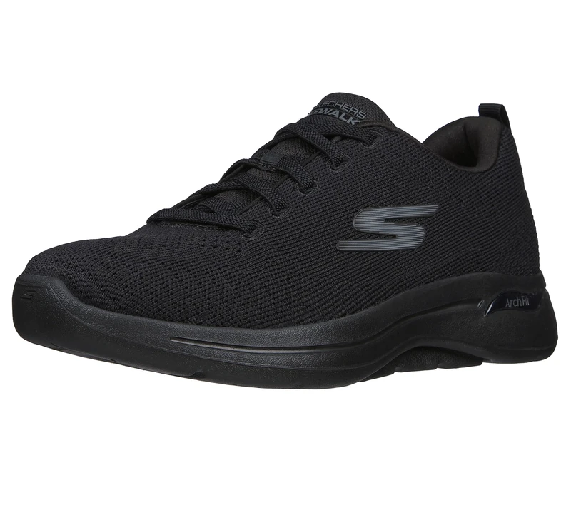 Skechers Go Walk Arch Fit - 216126 Black 11.5 EE - Wide