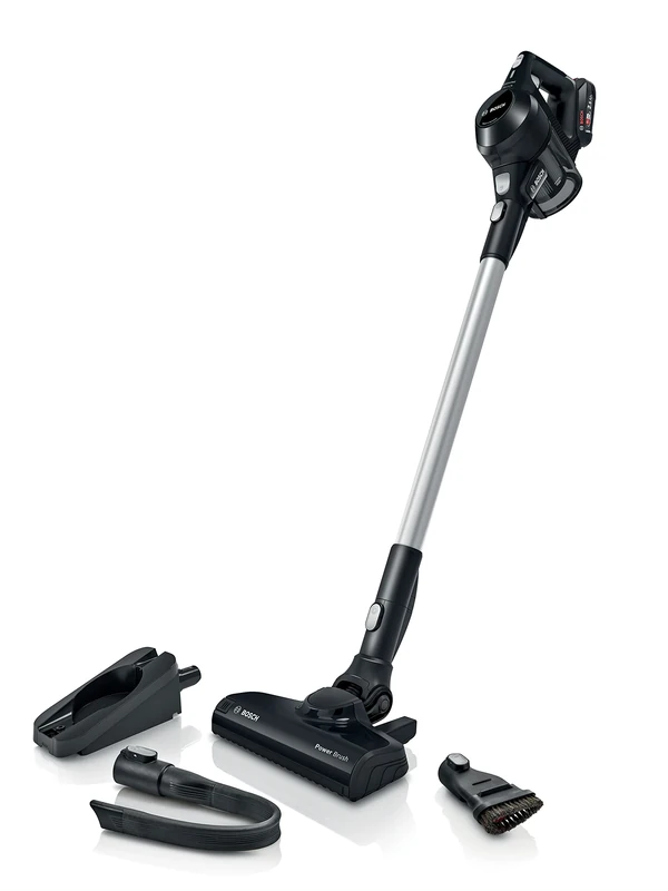 Bosch BBS611BSC Cordless Multifunction Broom Vacuum Cleaner Black Integrated Handheld Vacuum Cleaner 2 Speeds 30 min Run