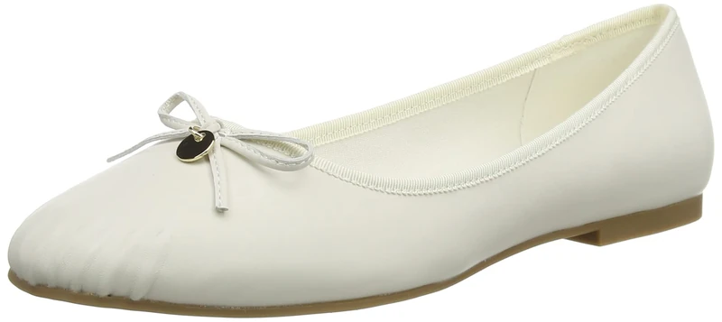 Ted Baker Women's BELAMIA Ballet Flat, Ivory, 4 UK - Image 1