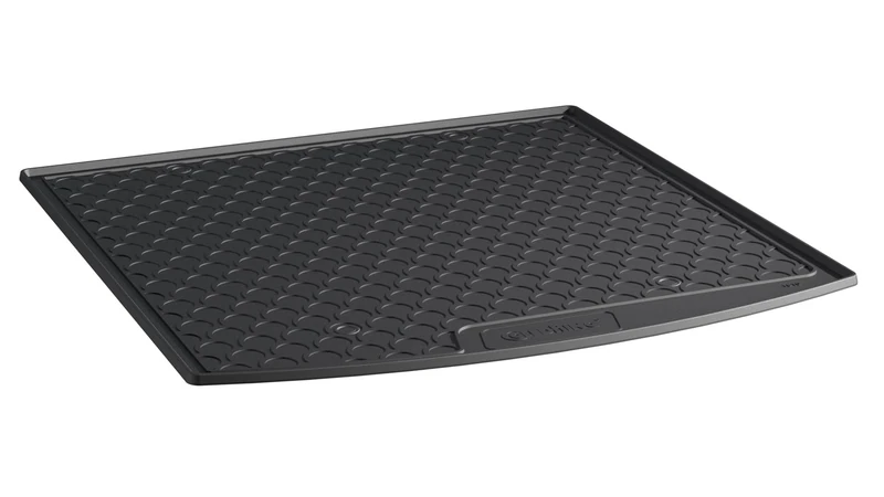 Gledring Rubbasol (Rubber) Trunk mat compatible with Seat Leon IV ST Sportstourer 2020- (Upper variable floor), Black