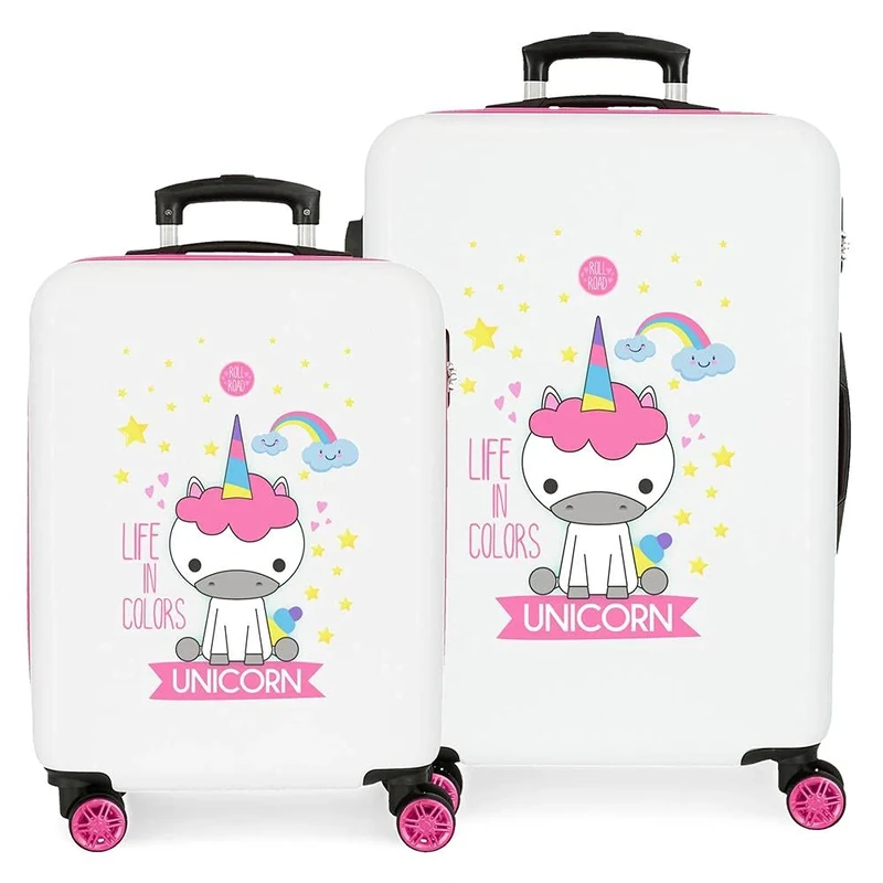 Roll Road Little Me Luggage- Luggage Set, 46x65x23 cms, Azul
