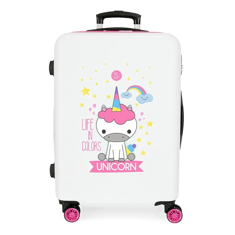 Roll Road Little Me Luggage- Kids' Luggage, 46x65x23 cms, Multicolor