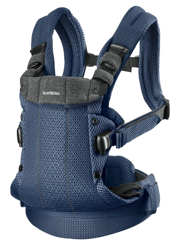 BabyBjörn Baby Carrier Harmony, 3D Mesh, Navy blue