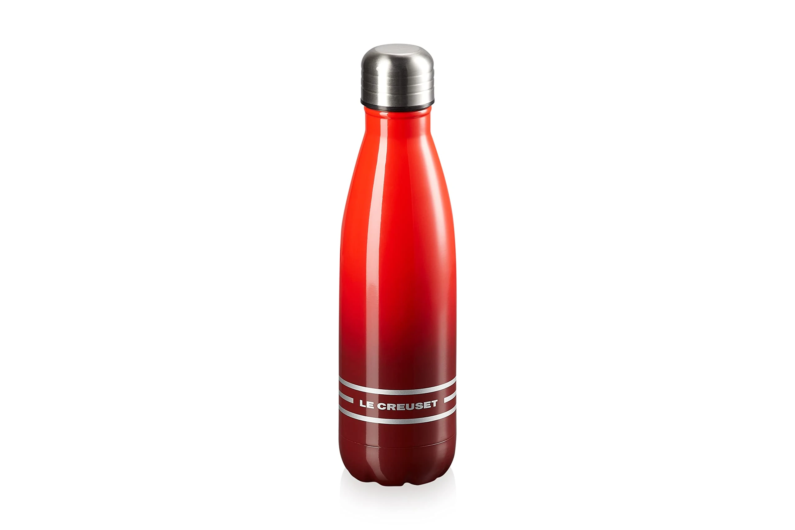LE CREUSET SS Hydration Bottle 500ml Cerise -Cylinder
