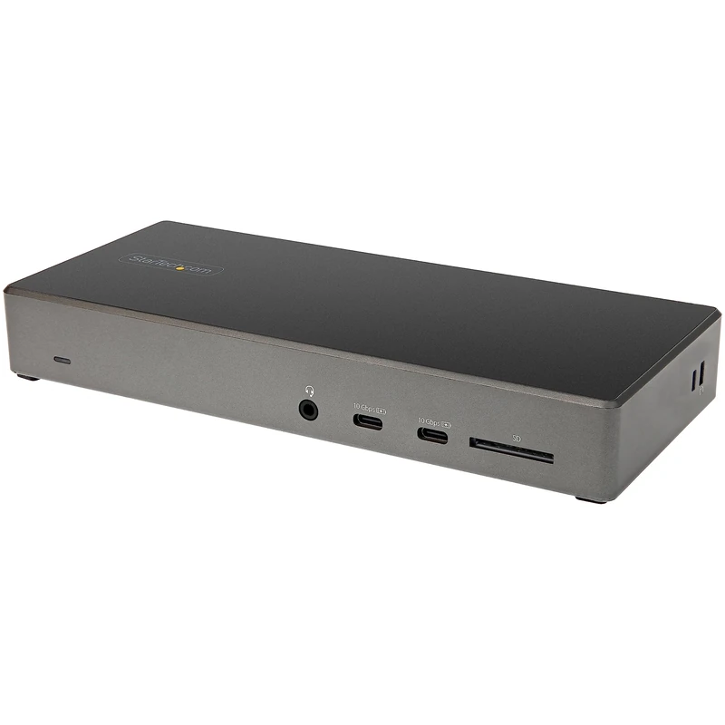StarTech.com USB-C Dock - Triple 4K, 100W PD, DP1.4/HDMI2.0, 6 USB