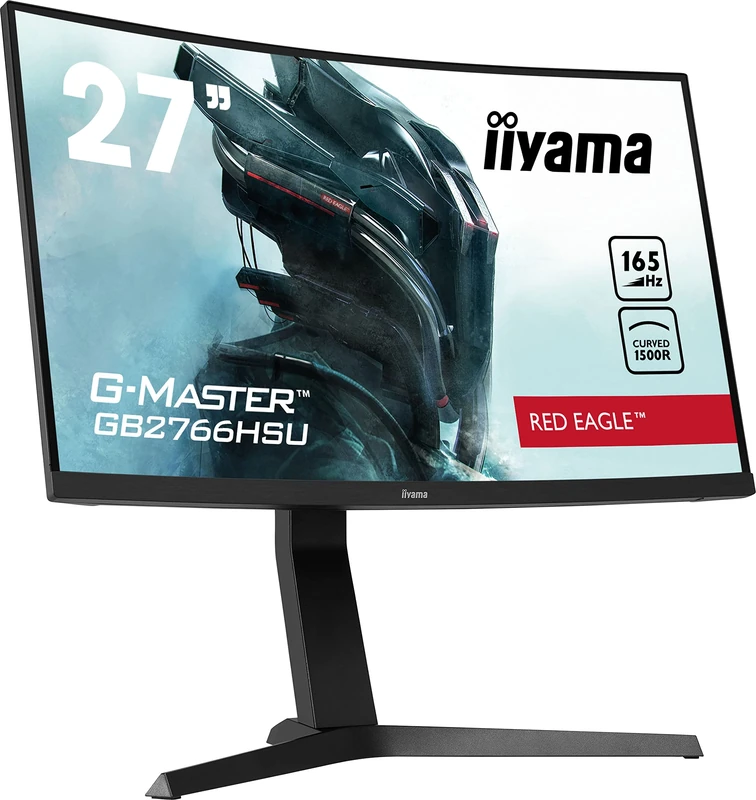 iiyama GB2766HSU-B1 27" Gaming Monitor - 1080p VA, 165Hz Curve