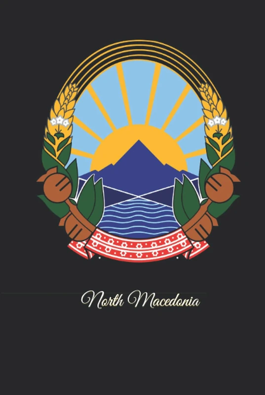 North Macedonia: 333 Blank Notebook Pages Ask and you shall receive. Write to your wishes they will all come true.