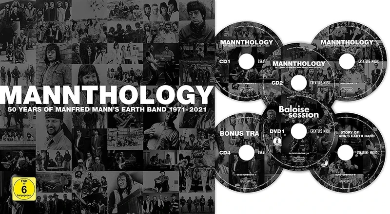 Mannthology (4cd + 2dvd + Book - Deluxe Set)