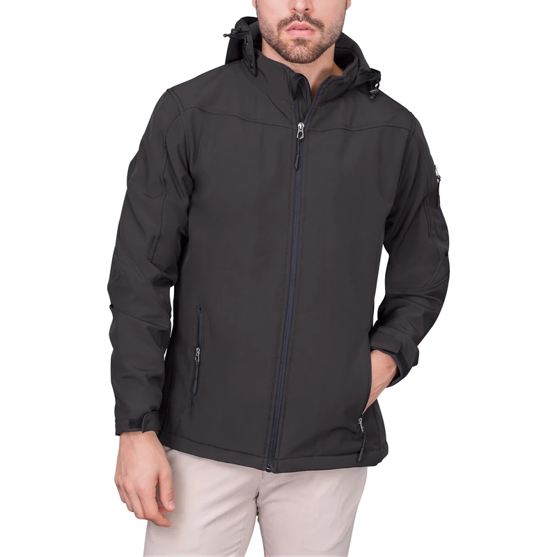 HRM Men's 1101 Jacket, Darkgrey, 4XL