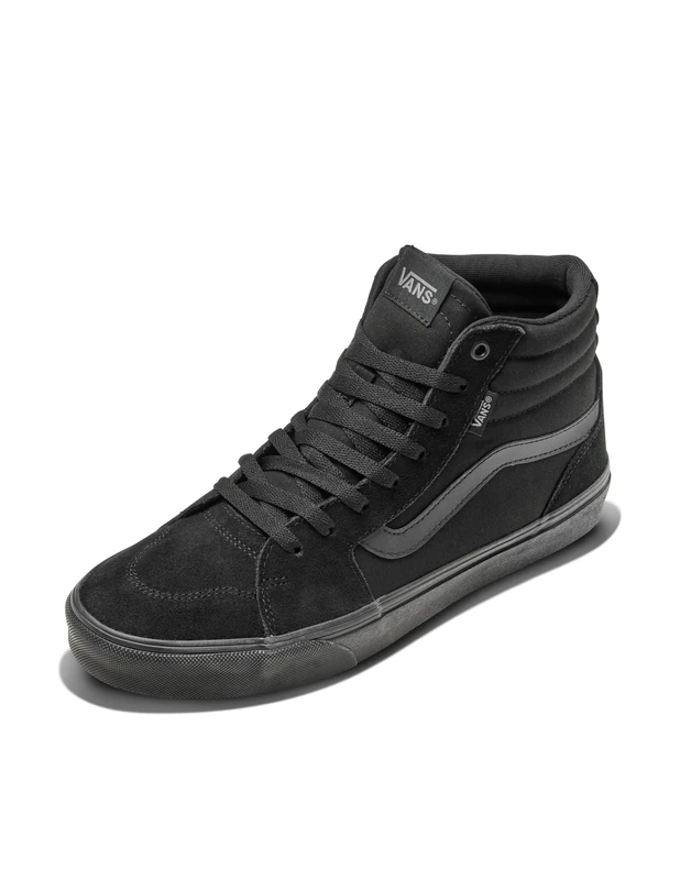 Vans Men's Mn Filmore Hi Sneaker, Suede Canvas Black Black, 10.5 UK