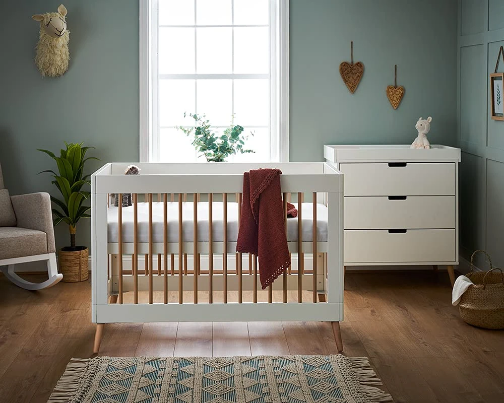 Obaby Maya Mini 2 Piece Room Set Natural Wood, 20OB2716D2