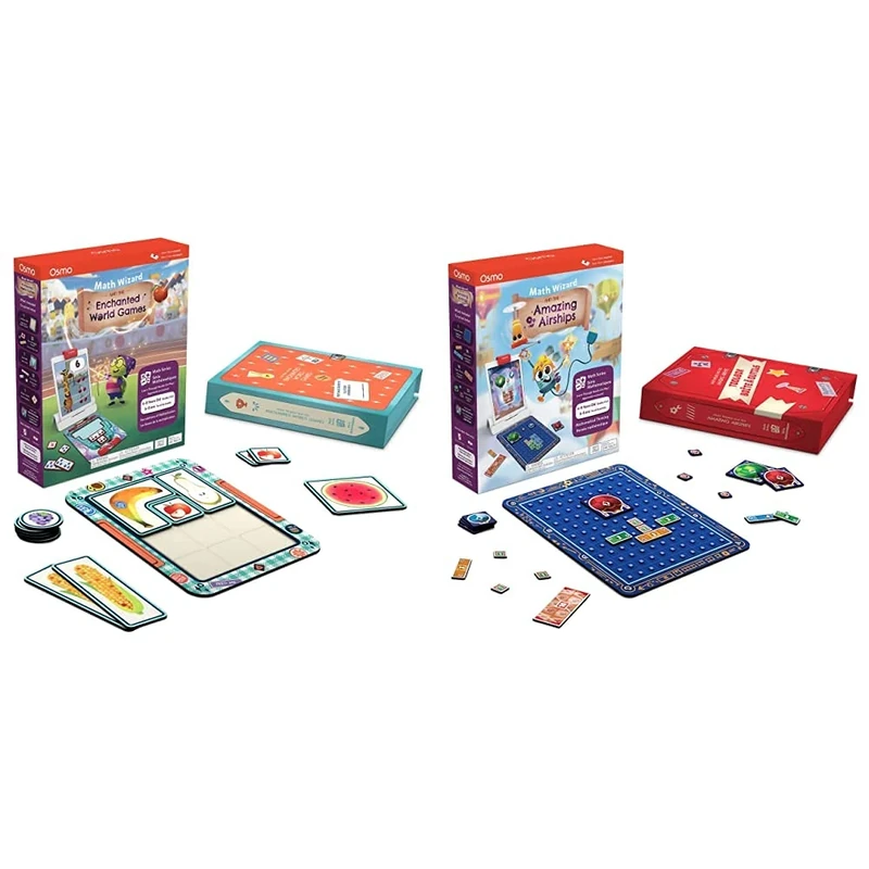 Osmo Math Game : Wizard and The Amazing Airships + The Enchanted World Games