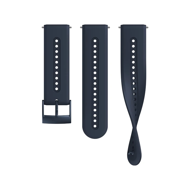 24 ATH7 Silicone Strap Granite Blue S+M - Image 1