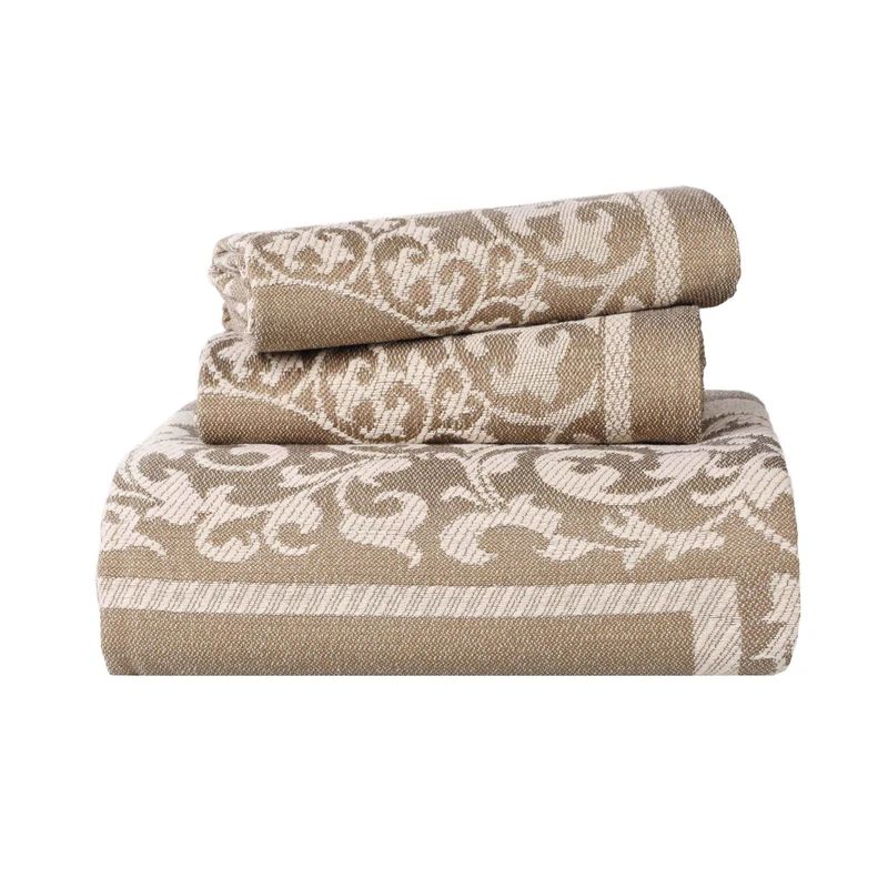 Superior Bedspread, Cotton, Taupe, Queen