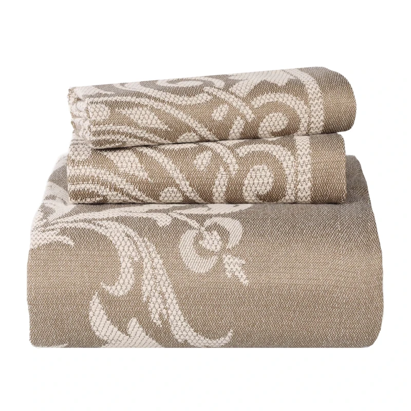 Superior Bedspread, Cotton, Ada Taupe, Queen