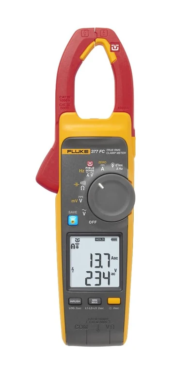 Fluke 377 FC True-rms Non-Contact Voltage AC/DC Clamp Meter with iFlex