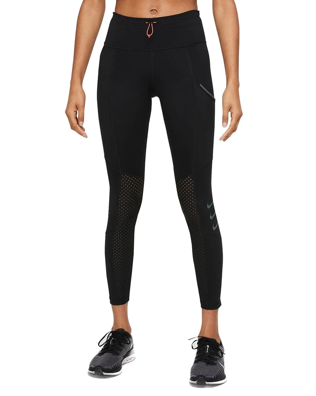 NIKE DD5396 W NK DF ADV RD EPC LX TGT 7/8 Leggings Women's Black/Iron Grey/Iron Grey/Black S