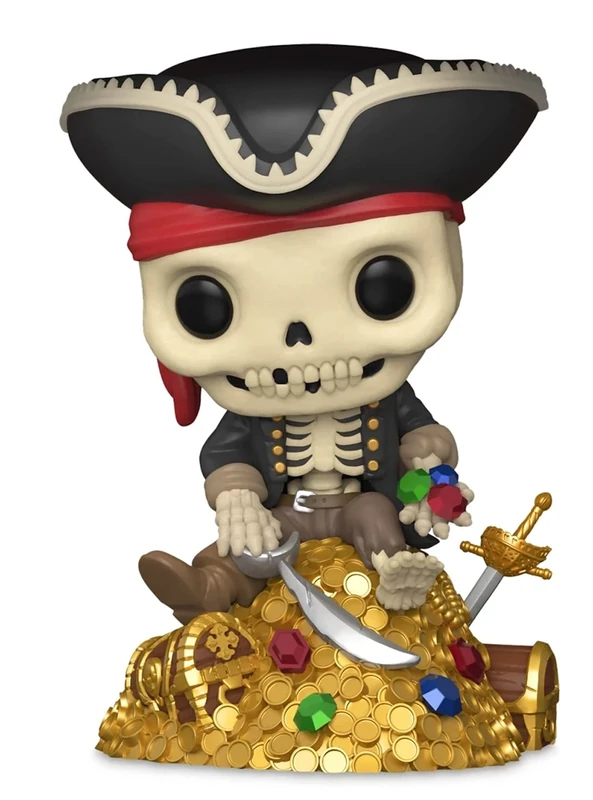 Funko 48889 Pop! Disney: Pirates of the Caribbean - Treasure Skeleton (Special Edition) #783 - Image 1