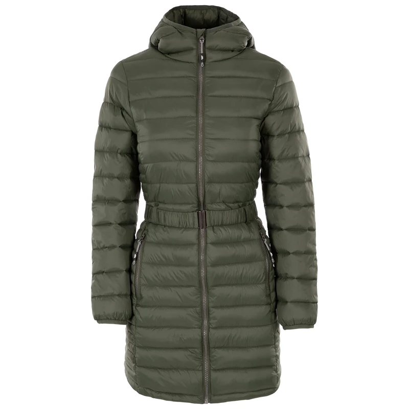 Trespass Womens Padded Jacket Longer Length Casual Coat Santuzza