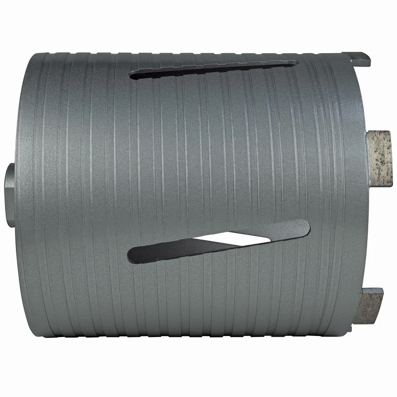 Mexco DCX90 Slotted Dry Core Drill, High-Performance Diamond Core for Drilling Masonry Materials - 142mm